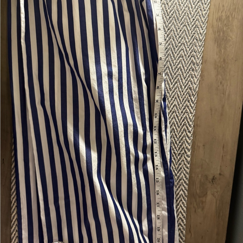 J. Crew Navy and White Halter Jumpsuit - Picture 15 of 15